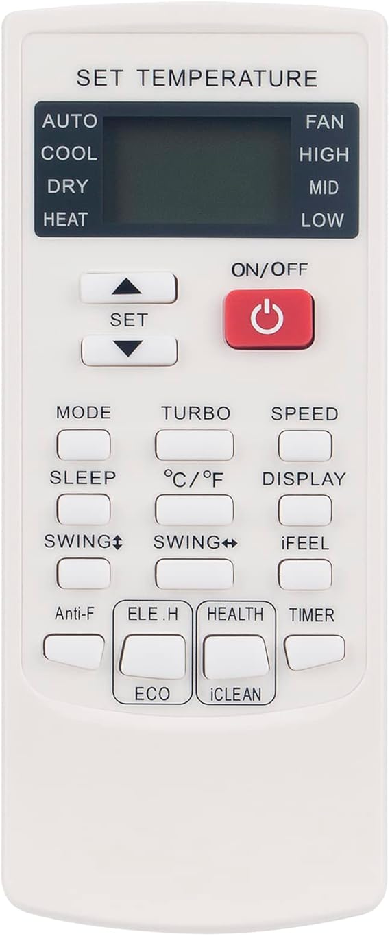 YKR-H/102E YKR H/102E Replaced Air Conditioner Remote Control fit for AUX