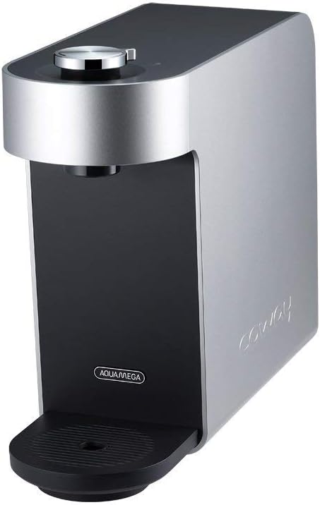 Coway Aquamega 100 Water Purifier, Black/Silver