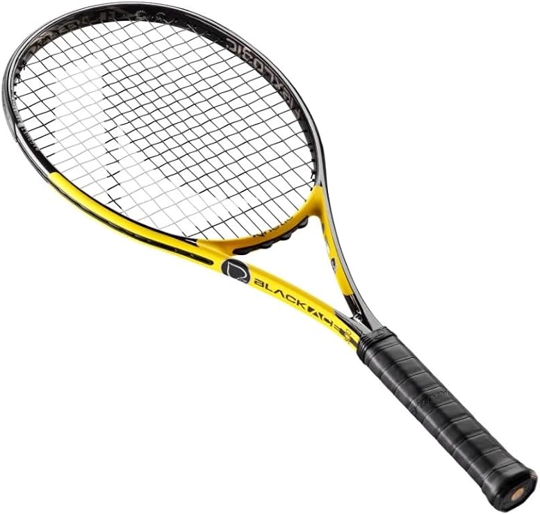 PROKENNEX Black Ace 315, Tennis Racket Unisex Adult, Black, Yellow, Carbon, L2