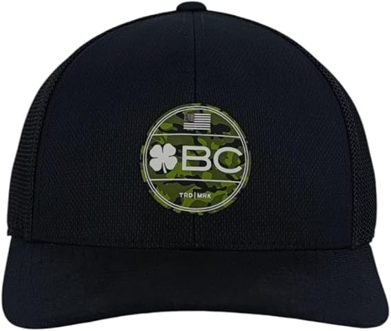 Black Clover Free Range Hat Hd Print Patch/Black Mesh/Black One Size