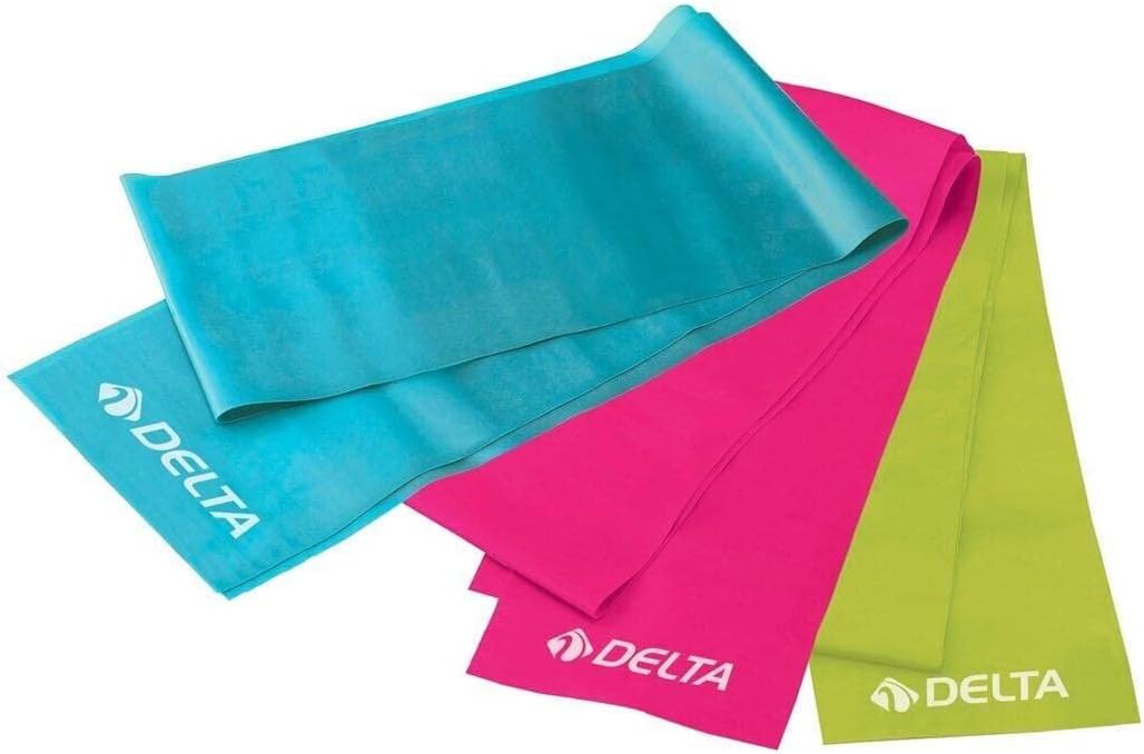 Delta Elite Deluxe Pilates Exercise Band, 3-Piece