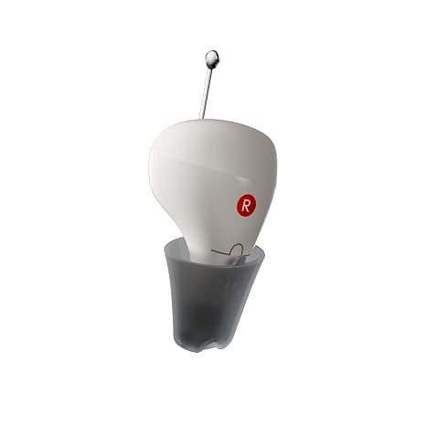 Nano Replacement Single OTC Hearing Aid (Single, Left or Right) - Choose Color & Side (Starlight, Right Side(Charging Case Not Include))