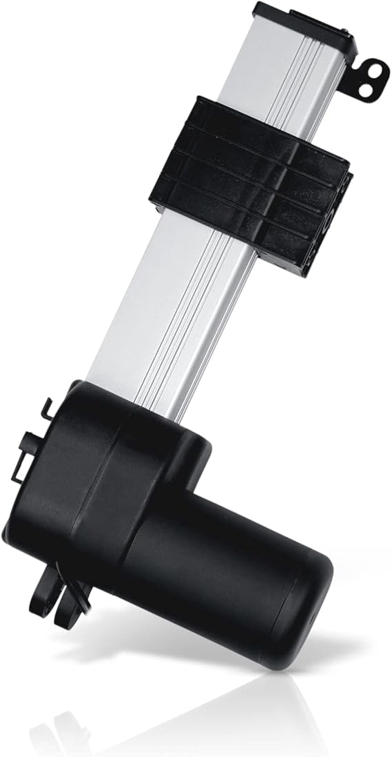 Progressive Automations 12V Track Linear Electric Actuator - 6", 150 lbs