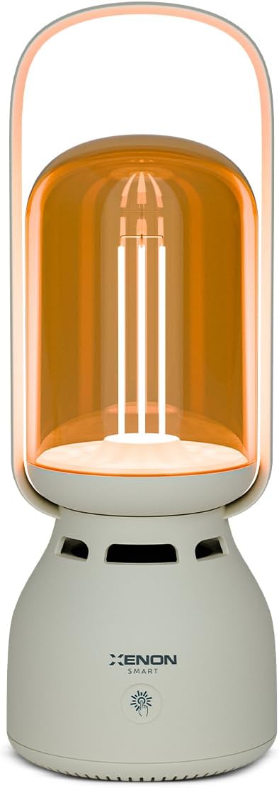 Xenon Smart Taşınabilir Filament Lamba ve Bluetooth Hoparlör Kamp Outdoor Kullanım için Çift Fonksiyonlu Ses ve Işık Sistemi X6851