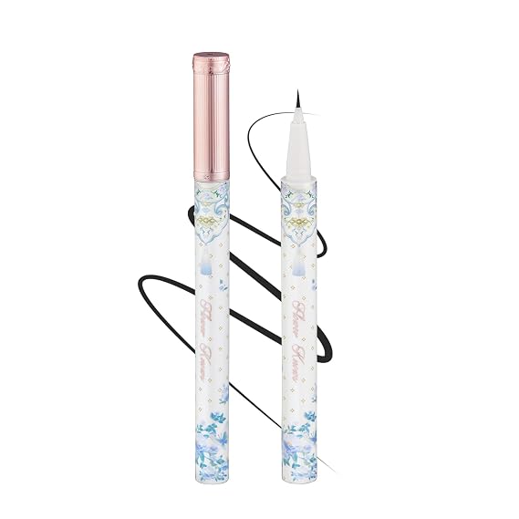 Flower Knows Butterfly Cloud Collar Liquid Eyeliner, Waterproof, Ink Black | Long-Wearing Eyeliner Pen with Ultra-Fine Precision Tip, Smudge-Resistant, Vegan & Cruelty-free (01 Ink Black)