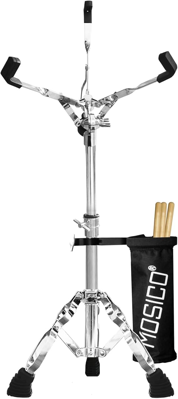 Snare Drum Stand Height Range 13.40-23 Inches For 10''-14'' Snare Drum With Drumstick Holder Snare Stand for Beginners