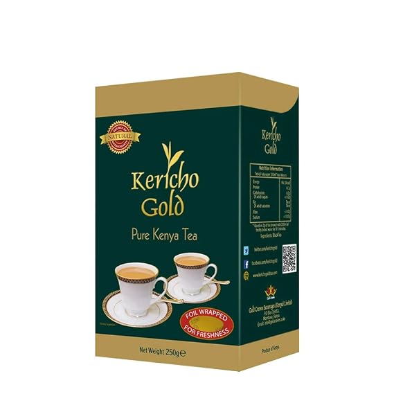 Kericho Gold Pure Kenya Tea Loose Black Tea 250g By A & I Boston Teas