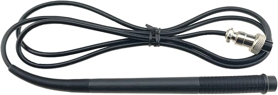 Muloo Soldering Handle 5-Core Wiring For KSGER T12 Soldering Iron Station High Temperature Resistant Silicone Handle STM32 Soldering Handle Black