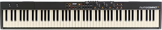 Studiologic - NUMA COMPACT SE - 88 notes semi-weighted touch digital piano - 2x10 W amplification | 2x10 W amplification