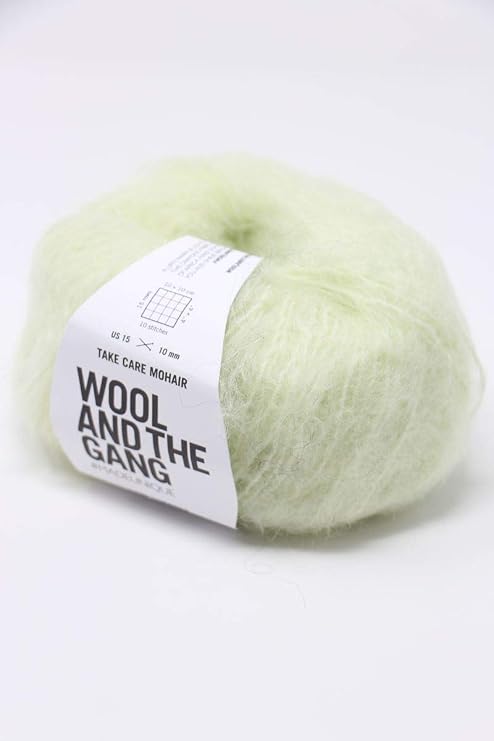 Wool and The Gang - Take Care Mohair (Lime Sherbert)