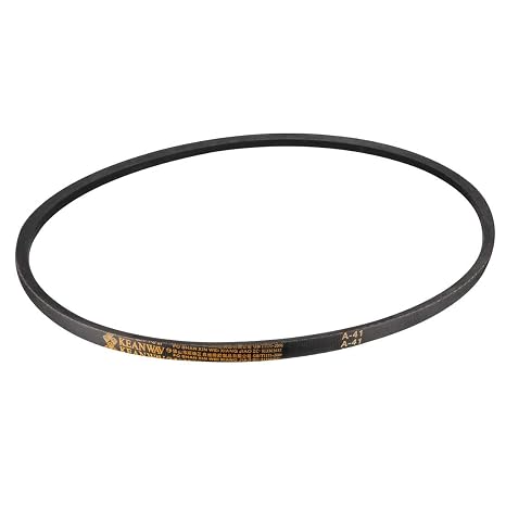 uxcell A41 Drive V-Belts 41" Inner Length 13mm Width 8mm Thick JIS Standard A-Section Rubber Drive Industrial Transmission Belt