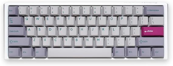 Ducky One 3 Mini RGB Mechanical Keyboard Mist - Cherry Red Switch