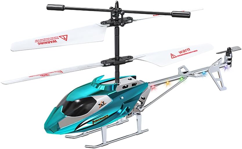 913 Remote Control Helicopter for Adults, 2.4G 2.5CH Durable ABS Body RC Helicopter with Gyroscope Stabilization & LED Lights, Crash-Resistant for Adults Beginners