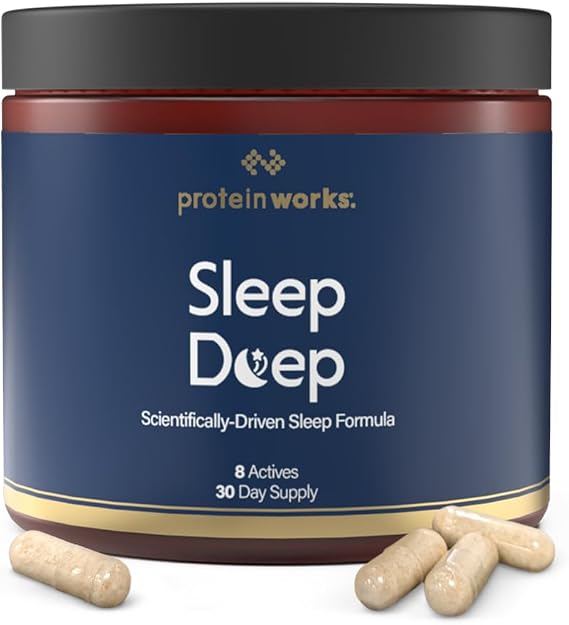 Protein Works | Sleep Deep, Improves Sleep Quality, 60 Capsules