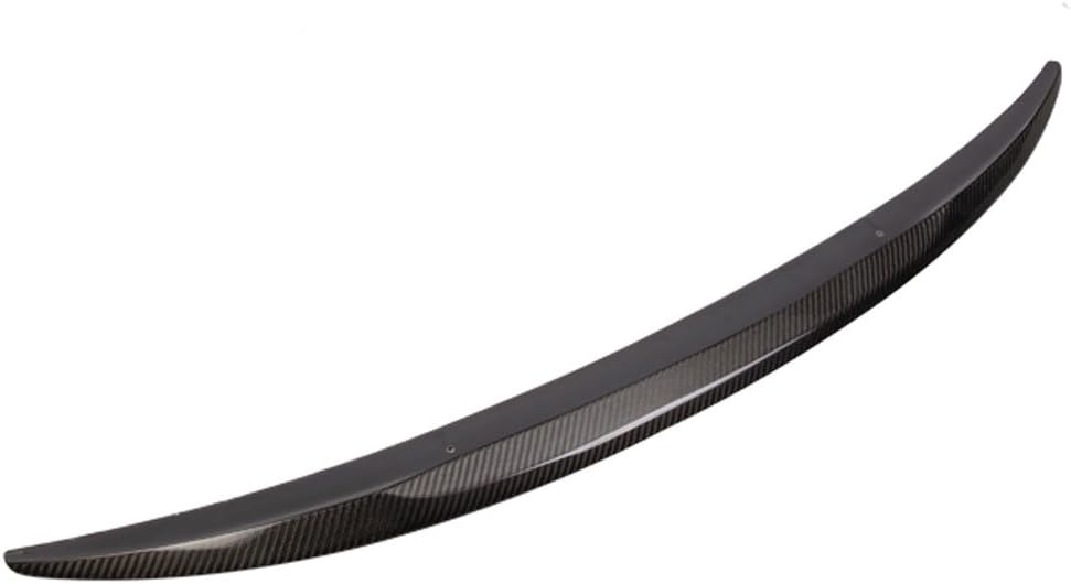 Trunk Spoiler Compatible With 2007-2013 BMW 3 Series E92, P Style Carbon Fiber CF Rear Tail Lip Deck Boot Wing Other Color Available By IKON MOTORSPORTS, 2008 2009 2010 2011 2012
