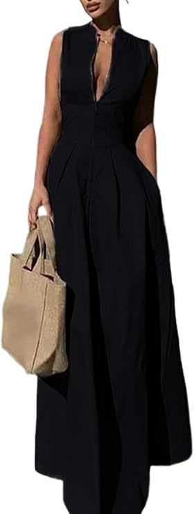Molisry Women's Business Casual Work Dresses Flowy Long Maxi Dress | Sleeveless A Line Tank Dress Summer 2026