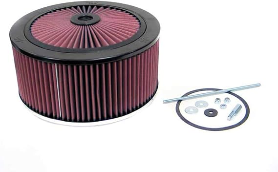 K&N X-Stream Top Air Filter: High Performance, Premium, Washable, Replacement Engine Filter: Shape: Round, 66-3150
