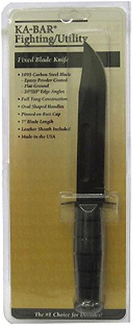 KA-BAR 4-1211CP-0 Blk Fighting Clam