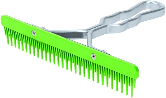 Weaver Leather Fluffer Comb with Handle & Replaceable Plastic Blade