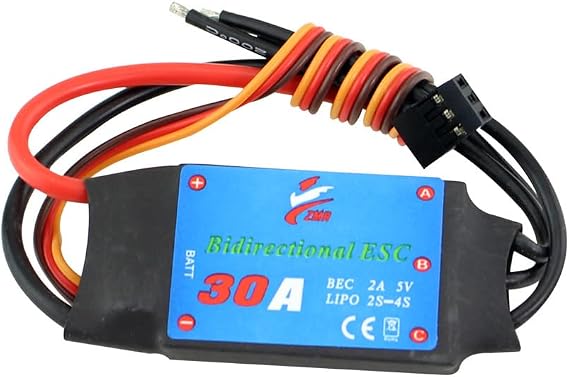 ZMR 30A Bidirectional Brushless ESC 2-4S UBEC 5V 2A Electric Speed Controller for Remote Control Car Pneumatic Underwater
