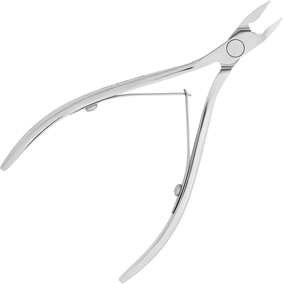 STALEKS PRO Expert 80 9mm Professional Cuticle Nippers Stainless Steel Skin Nippers for Manicure