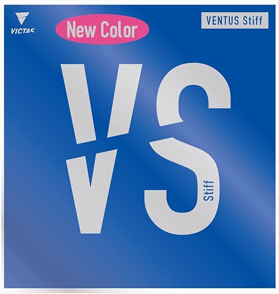 VICTAS 200020 Table Tennis Rubber Ventus Stiff High Energy Tension Back Soft Red/Black/Pink