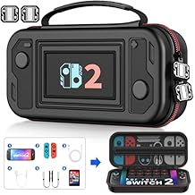 Spican Switch 2 Case Compatible with Nintendo Switch 2 (2025) and Switch/OLED, Switch Travel Carrying Case Hard Shell Protective Cases