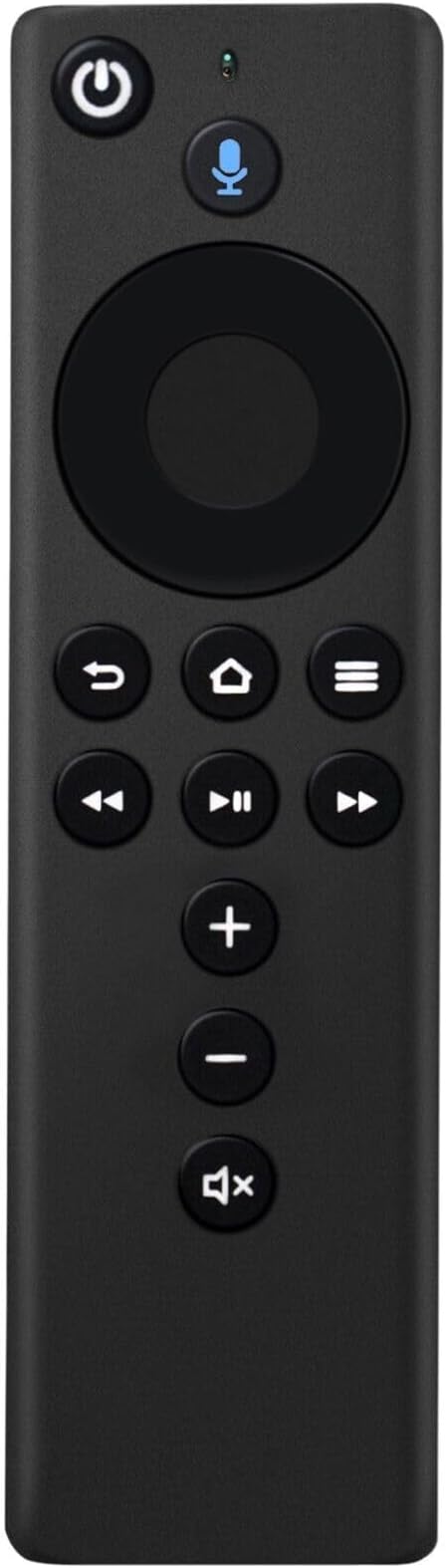 AIDITIYMI New Alexa Voice Replace Remote Control for Amazon TV Stick 4K/for Amazon TV Cube (1st Gen.)/for Amazon TV Cube (2nd Cube)/for Amazon TV (3rd Gen),2nd Gen L5B83H Alexa Voice TV Remote Control