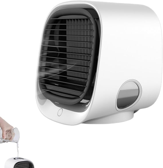 AiraBreeze - Aira Breeze Portable Fan Original - New & Improved 2026 Version, 300 mL Water Tank, 3 Fan Speeds (1PCS)