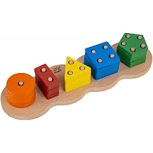 Bee Smart Ahşap Oyuncak Geometrik Bul Tak Karışık Renkli, T7L34569625N1-STD-S