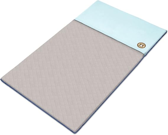 GuineaDad Original Reusable Cage Liner Blue Fleece Bedding with Burrowing Pocket Extra Absorbent Bamboo Core & Waterproof Bottom Fits 2x3 C&C Guinea Pig Cages Small Pet Supplies