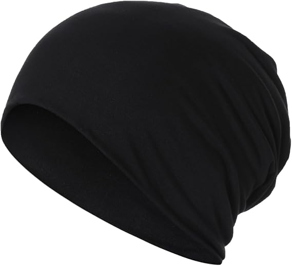 JarseHera Viscose Slouchy Beanie Soft Chemo Headwear for Women Sleep Caps