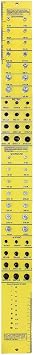 1 TU58 Thread Measuring Gauge, Vertical Bolt and Nut Gauge / Thread Checker (Inch & Metric)