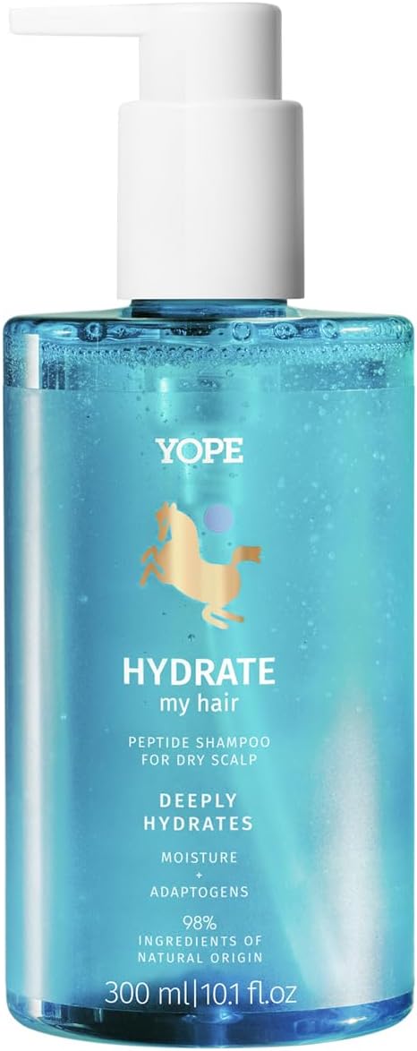 YOPE Shampoo | Dry Scalp | Moisturising | Softening| Natural | Hydrating Shampoo 300ml