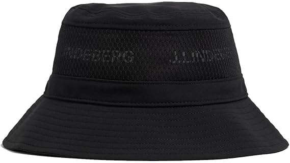 J. Lindeberg Denver Bucket Golf Hat - Black One Size