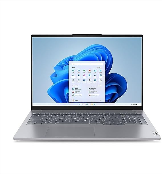 Lenovo ThinkBook 16 G7 IML 2025 Laptop, 16-Core Intel Core Ultra 7 155H, 16" WQXGA IPS Display, Intel Graphics, 16GB DDR5 2TB SSD, Backlit Keyboard, Thunderbolt 4, Wi-Fi 6, Win11 Pro