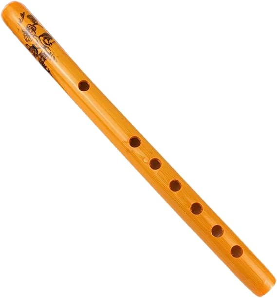 Traditional 6 Hole Bamboo Flute Clarinet Student Musical Instrument Wood Color,Flute Instrument