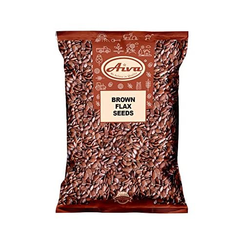 AIVA Flax Seeds 5 lb Whole Raw Flaxseed for Baking, Smoothies, and Snacks, Bulk Packaging