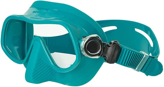SCUBAPRO Steel Pro Scuba Diving Mask for Freediving, with Single Lens and Frameless, Low Volume Design