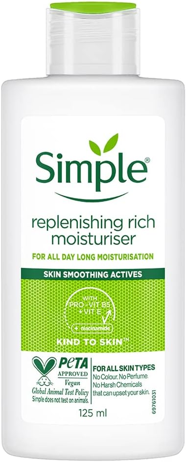 Simple Regenerative Rich Moisturizer, from 125ml Simple