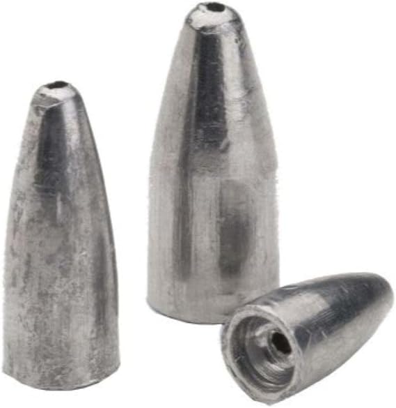 Bulley Weight Bullet Weights Slip Sinkers 1/2 oz. 7 pc