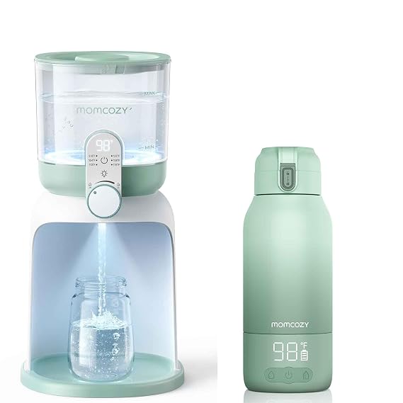 Momcozy Portable Bottle Warmer for Travel & Instant Water Warmer for Making Formula