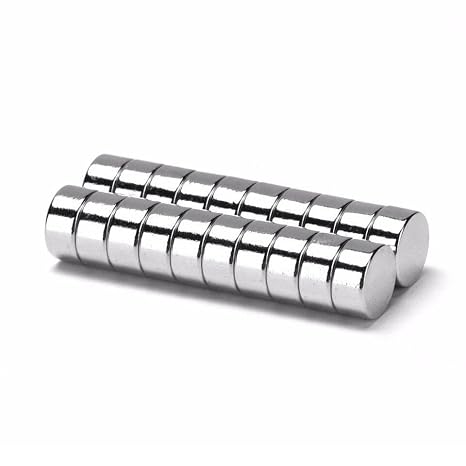 Ø8x4 mm Neodimyum Yuvarlak Silindirik Mıknatıs - (25'li)