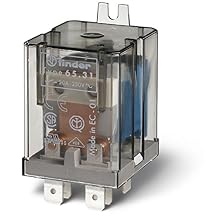 FINDER - 65.31.9.024.0300 - RELAY, POWER, SPST-NO / SPST-NC, 24VDC, 54mA, FLANGE