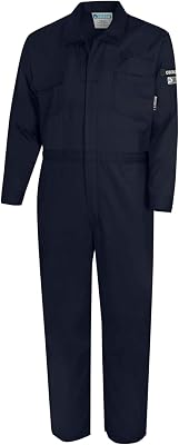 Oberon FR Arc Rated Hi Vis Safety Zip Up Coveralls - Flame Resistant with Reflective Tape - 10 Cal