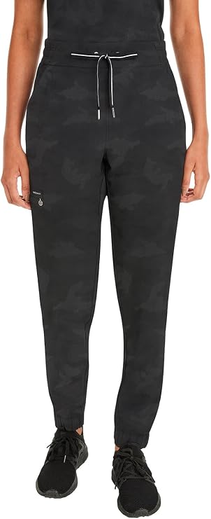 Healing Hands Purple Label Camo Scrubs for Women Jogger Pant 5 Pockets | Polyester-Spandex Blend Offers 360 Stretch, Moisture Wicking and Quick-Dry Comfort for Demanding Healthcare Shifts