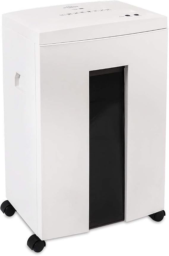WOLVERINE SD9113 P4 Cross Cut Paper Shredder, Quiet,18 Sheet, 60 Min, White