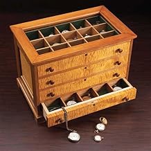 Woodworking Paper Plan To Build Collector's Showcase - Material Not Included