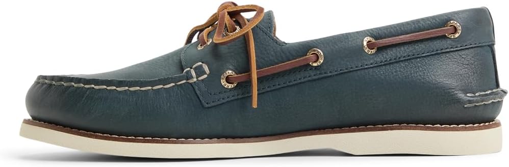 Sperry Men's Gold Cup Authentic Original 2 Eye Boat Shoe, Navy, 11 Wide