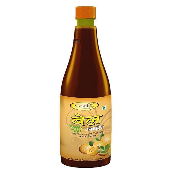 Patanjali Bel Sharbat Bottle, 750 ml